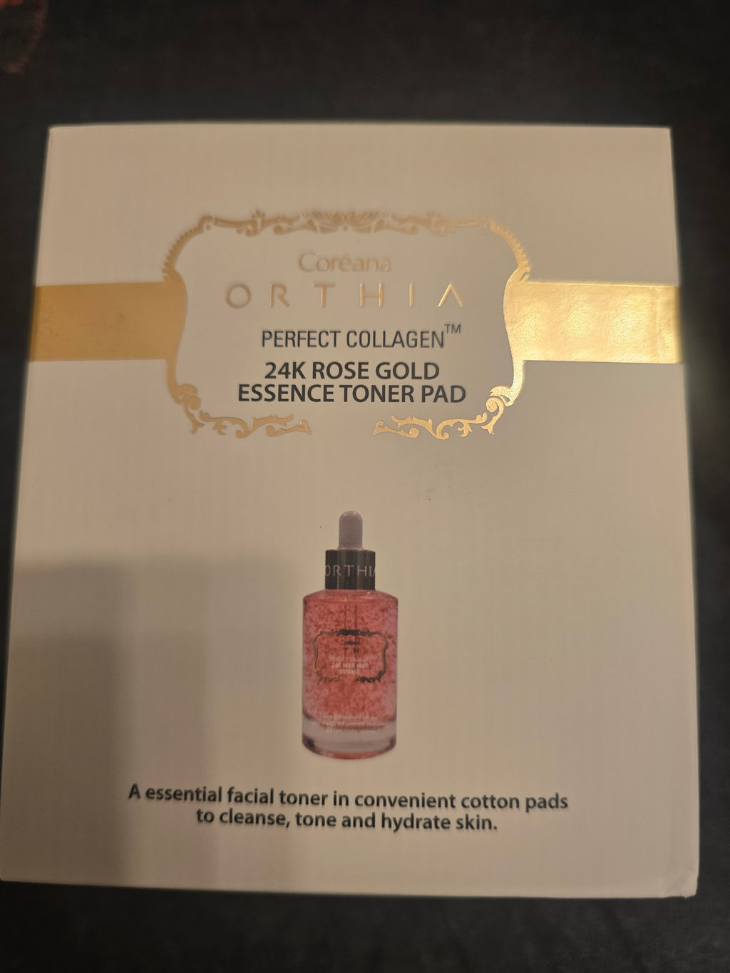 24K Rose Gold Essence Toner pad