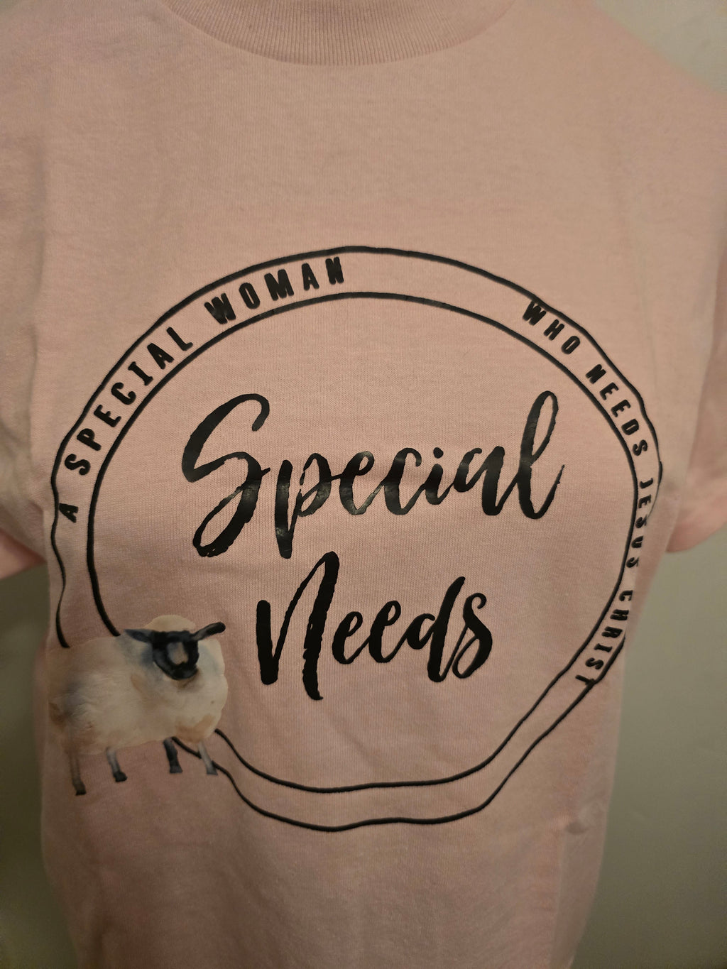 A special woman, who needs Jesus Christ  T-shirt