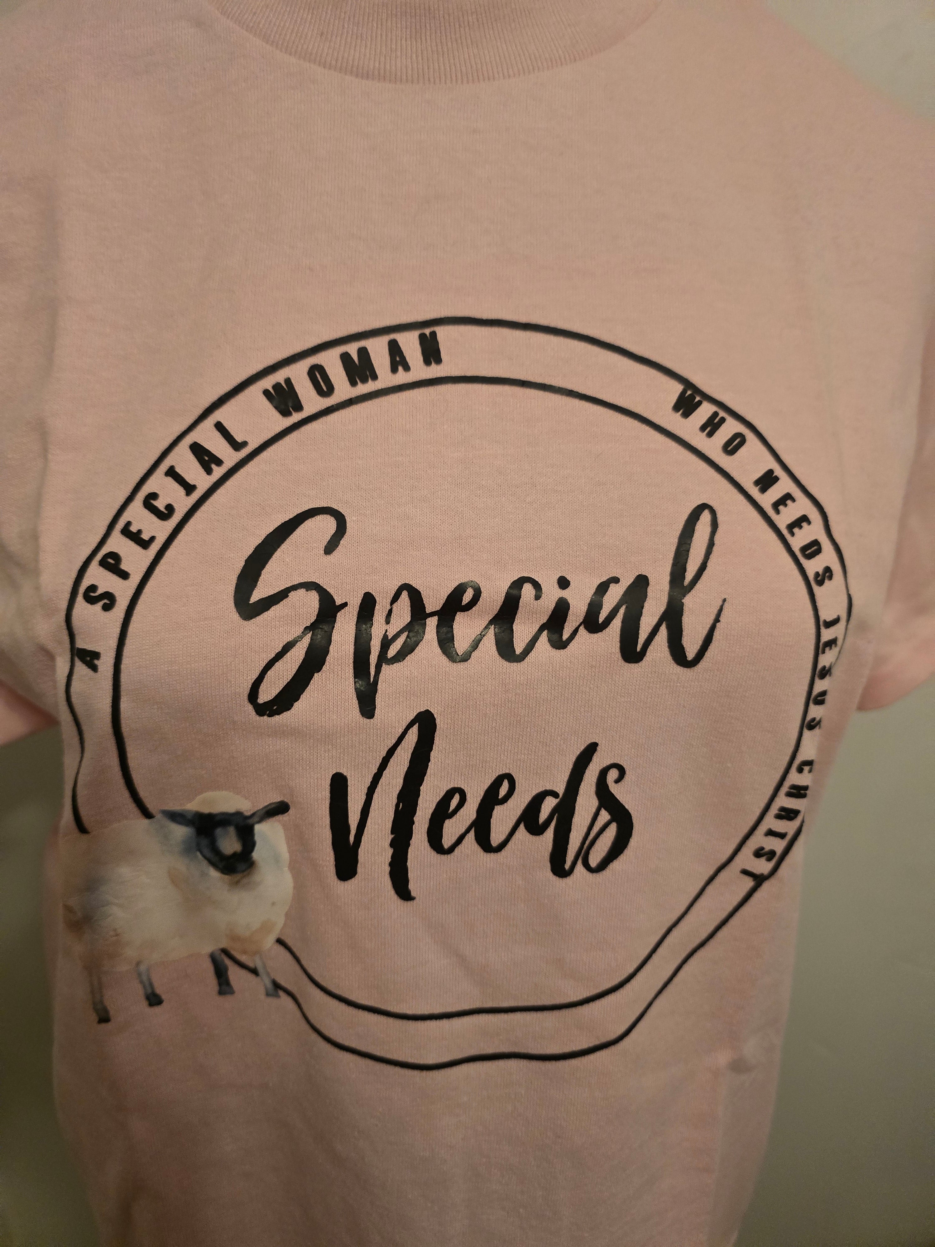 A special woman, who needs Jesus Christ  T-shirt
